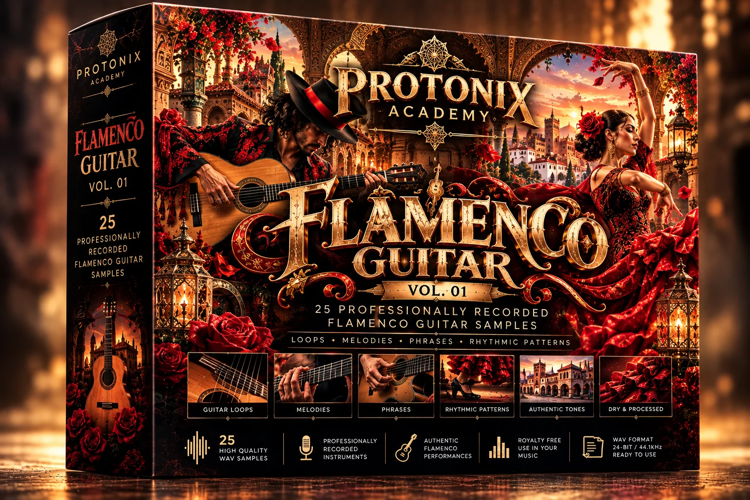 PA Flamenco Guitar artwork