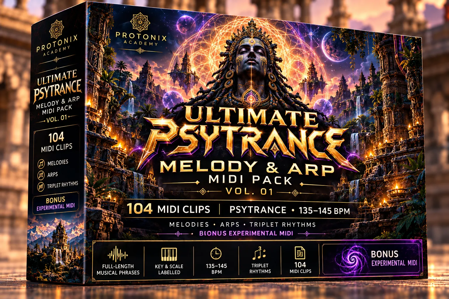 Ultimate Psytrance MIDI artwork